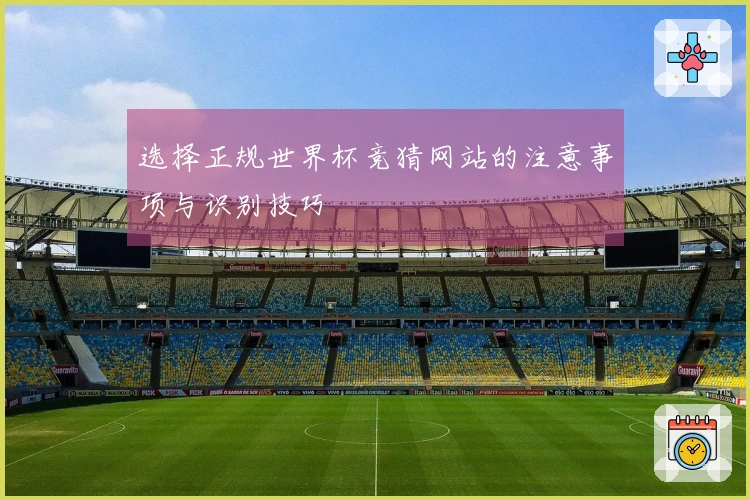 选择正规世界杯竞猜网站的注意事项与识别技巧